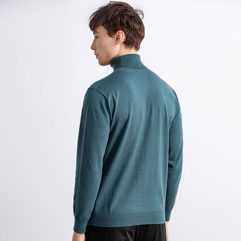 El suéter de jarra de cuello redondo para hombres es un artículo imprescindible de moda para las temporadas de otoño e invierno