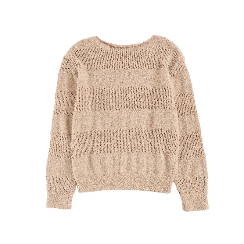 Jersey de lana - Jersey de lana tipo jersey de cuello redondo en color azul marino. ¿Qué tan cálido es el suéter?