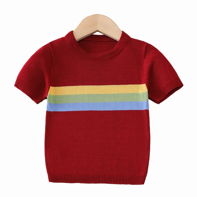 Séter Sweater Rainbow Stripes Sweater